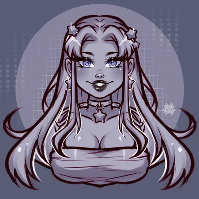 [YCH] Monochrome Sketch Icon