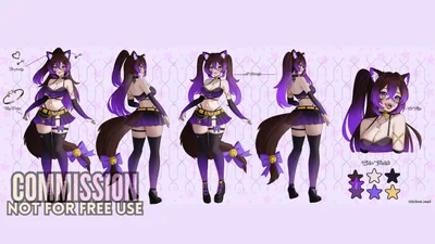 ⁠✧⁠*⁠。Character Design Sheet