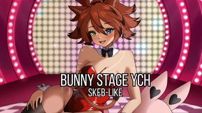 ⁠✧⁠*⁠。Bunny Stage YCH