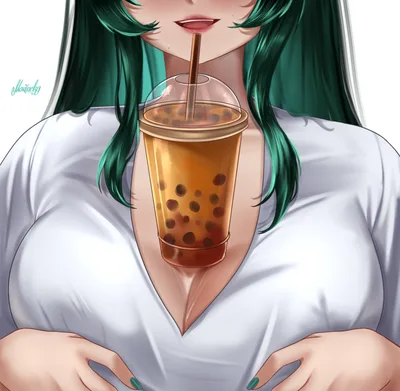 B🍈🍈ba tea YCH  (Skeb-like/Surprise me) (copy)