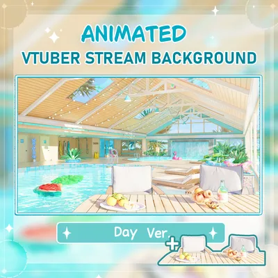 Cozy pool  [Animated Background]  +Overlay screen