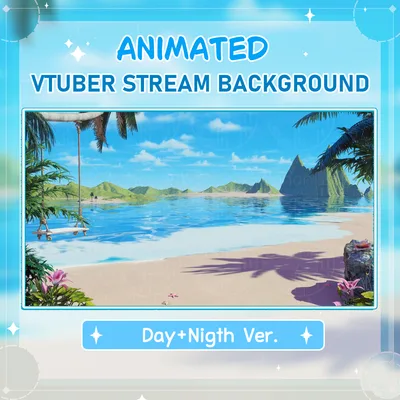 Beach [Animated Background] Nigth + Day