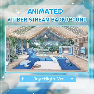 Rainy day 🌧️ [Animated Background] Nigth + Day