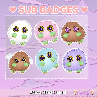 ❀ Sub/Bit Badges ❀ Kuriboh [ YuGiOh ]