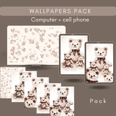 π§Έ Teddy Bear Dreams Wallpaper Pack
