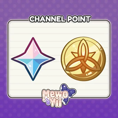 Genshin Mora & Primogem Channel Point