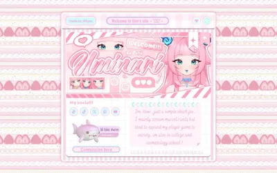 Carrd website • Custom
