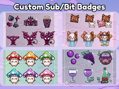 ✧Custom Sub/Bit Badges