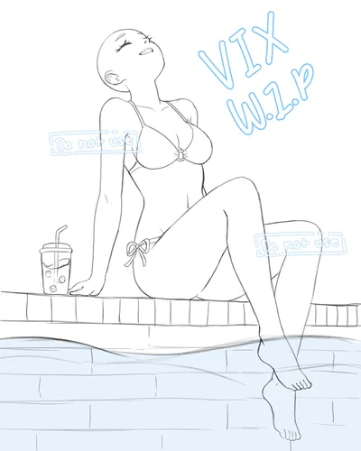[YCH] Poolside Vibes