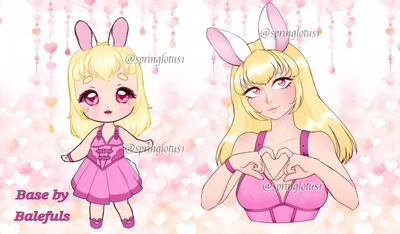 Pink BunnyGirl ADOPT