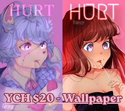 YCH "LOVE HURT" CELLPHONE WALLPAPER