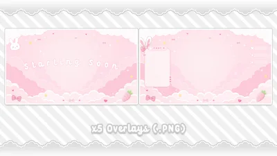 Cloudy Bunny Overlays