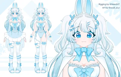 [Pre-Made Model] Snow Bunny