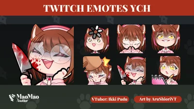 Twitch Emotes - YCHs