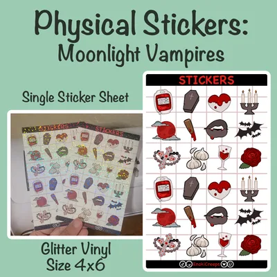Vampire Stickers