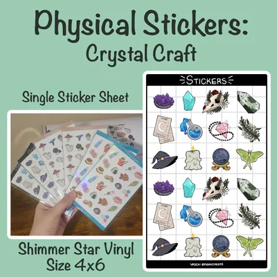 Crystal Craft Stickers