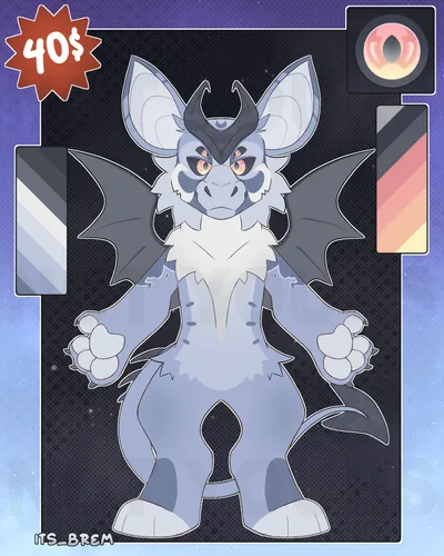 Vampiric Dragon Adoptable