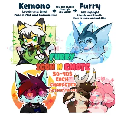 [Surprise Me]Furry Icon/Headshot/PFP