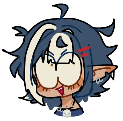 Really silly doodle (chibi like)