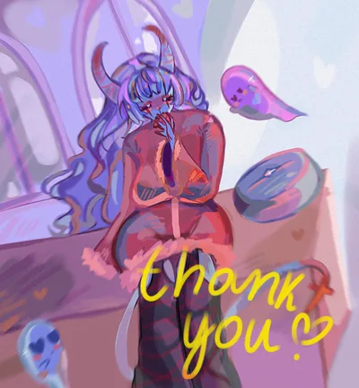 Skeb sketchy illustration