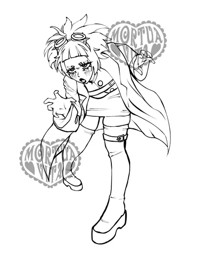 black & white sketch
