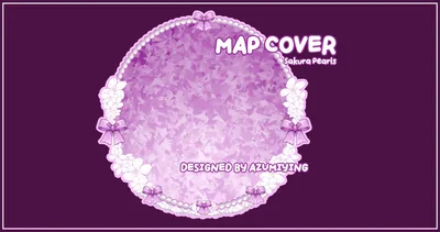 Sakura Pearl Game Map Cover [Pink]