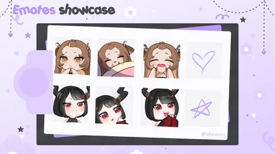 Custom Emotes (6 pack)