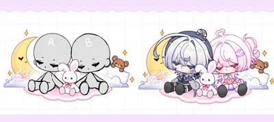 Eepy ych chibi