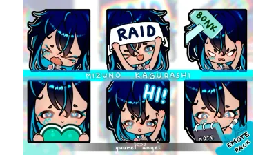 3-pack custom emotes