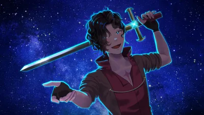 Half Body Character Illustration 