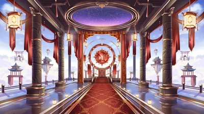 Background Illustration + Free Chatscreen