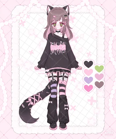 ♡ Character Design ꒰Moe Style꒱ ♡