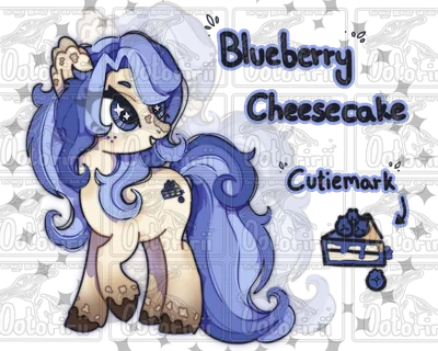 MLP Adopts ✦﹒Blueberry Cheesecake!