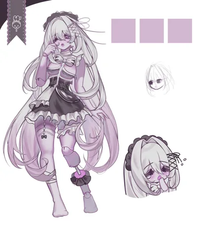 Sneak PeekㆍAdopt #004 ♡﹕꒰ Skeletal Doll ⸝⸝ ꒱
