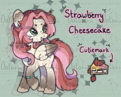 MLP Adopts ✦﹒Strawberry Cheesecake!