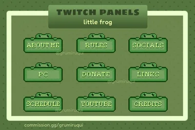 Little frog panels