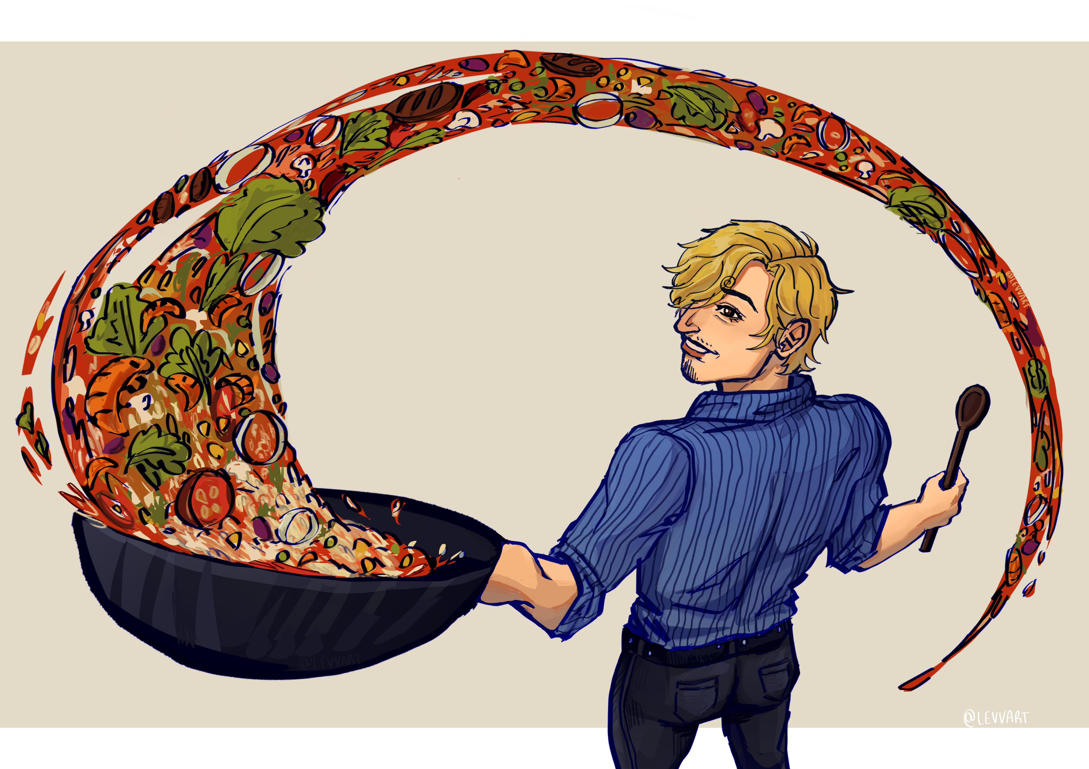 sanji portfolio artwork
