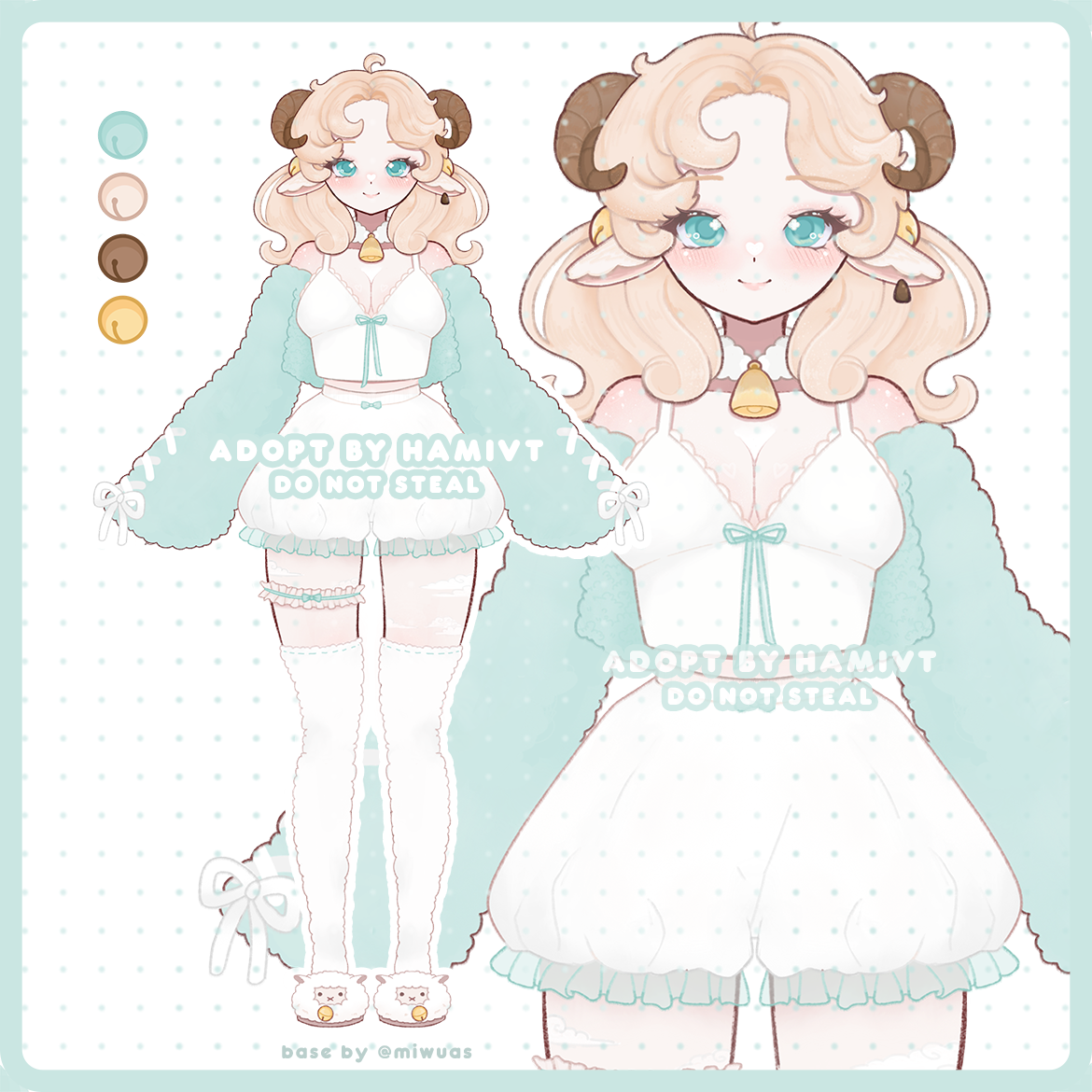 Sleepy Sheep Adoptable [SOLD] portfolio artwork