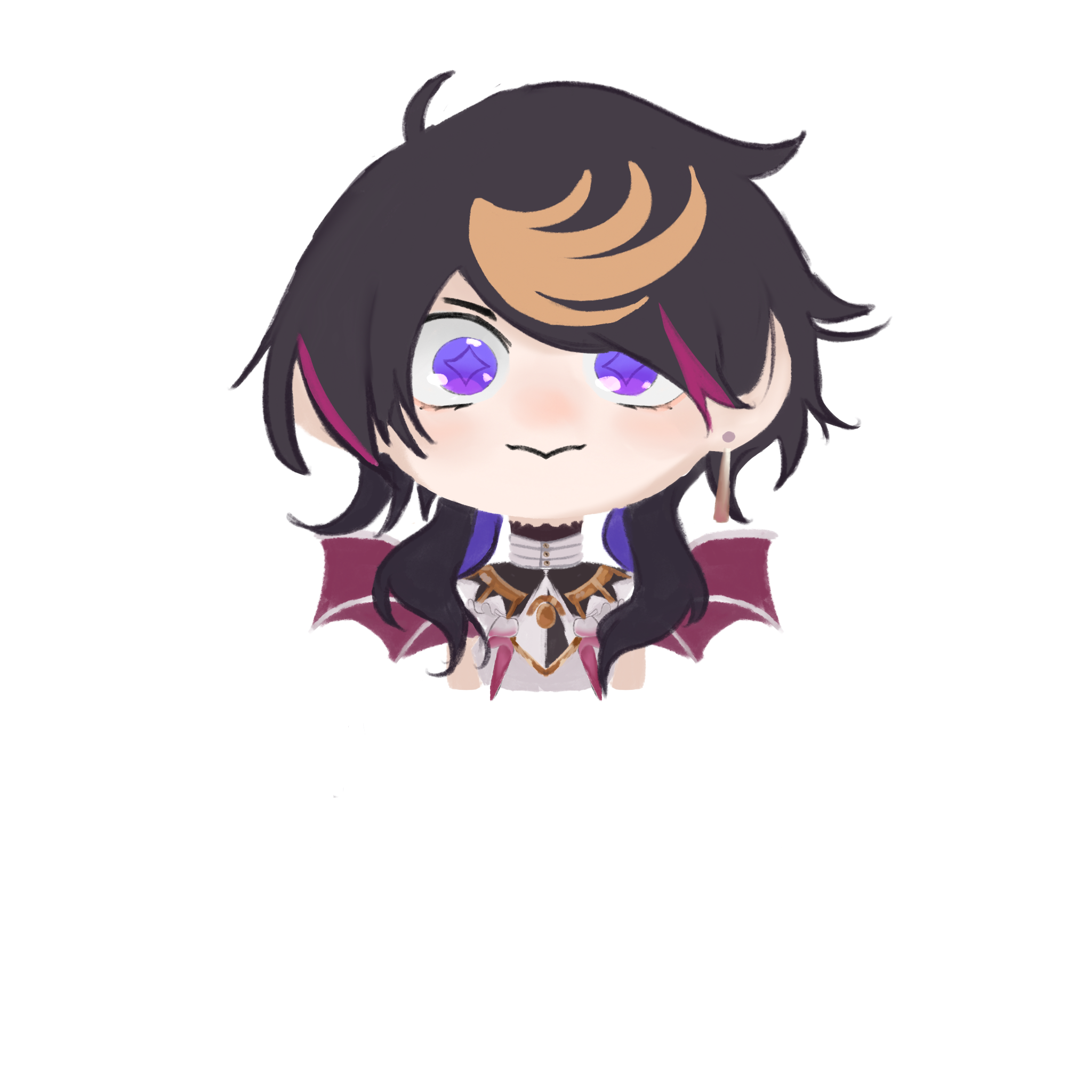 bust up / full body chibi style portfolio artwork