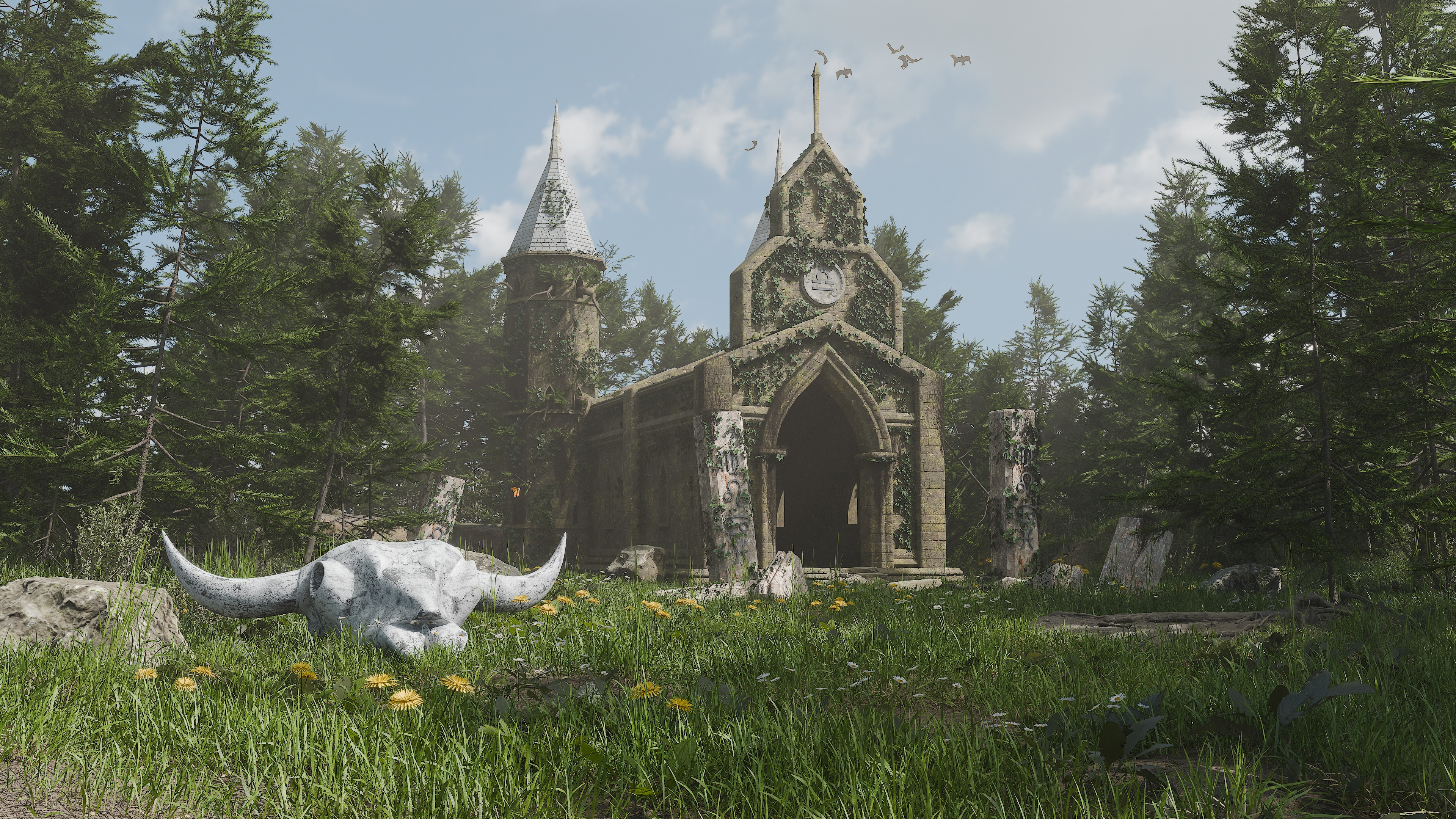 Abandoned Castle portfolio artwork