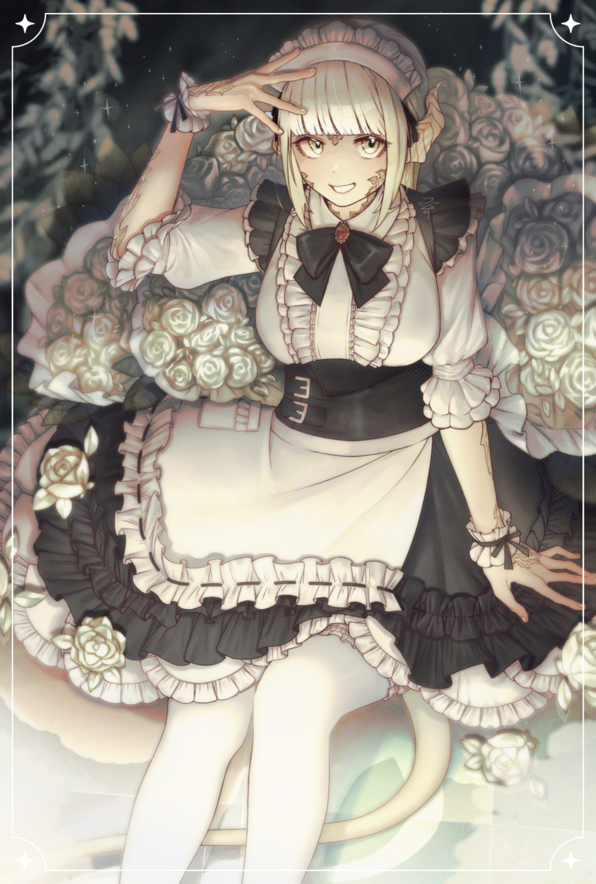 [FF14/Gift] Maid portfolio artwork