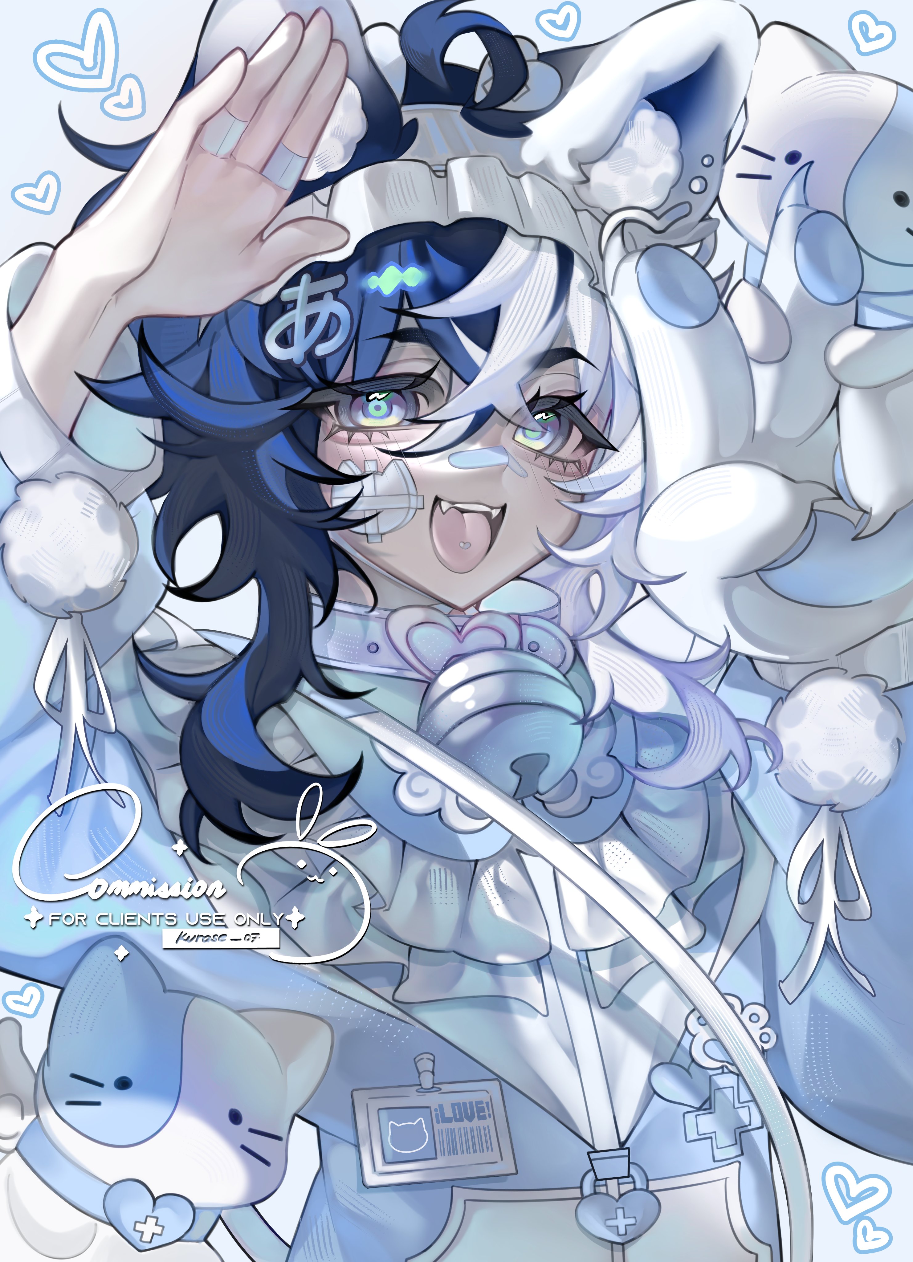 hanekkoma's Bust-up Soft Painted Anime Style portfolio artwork