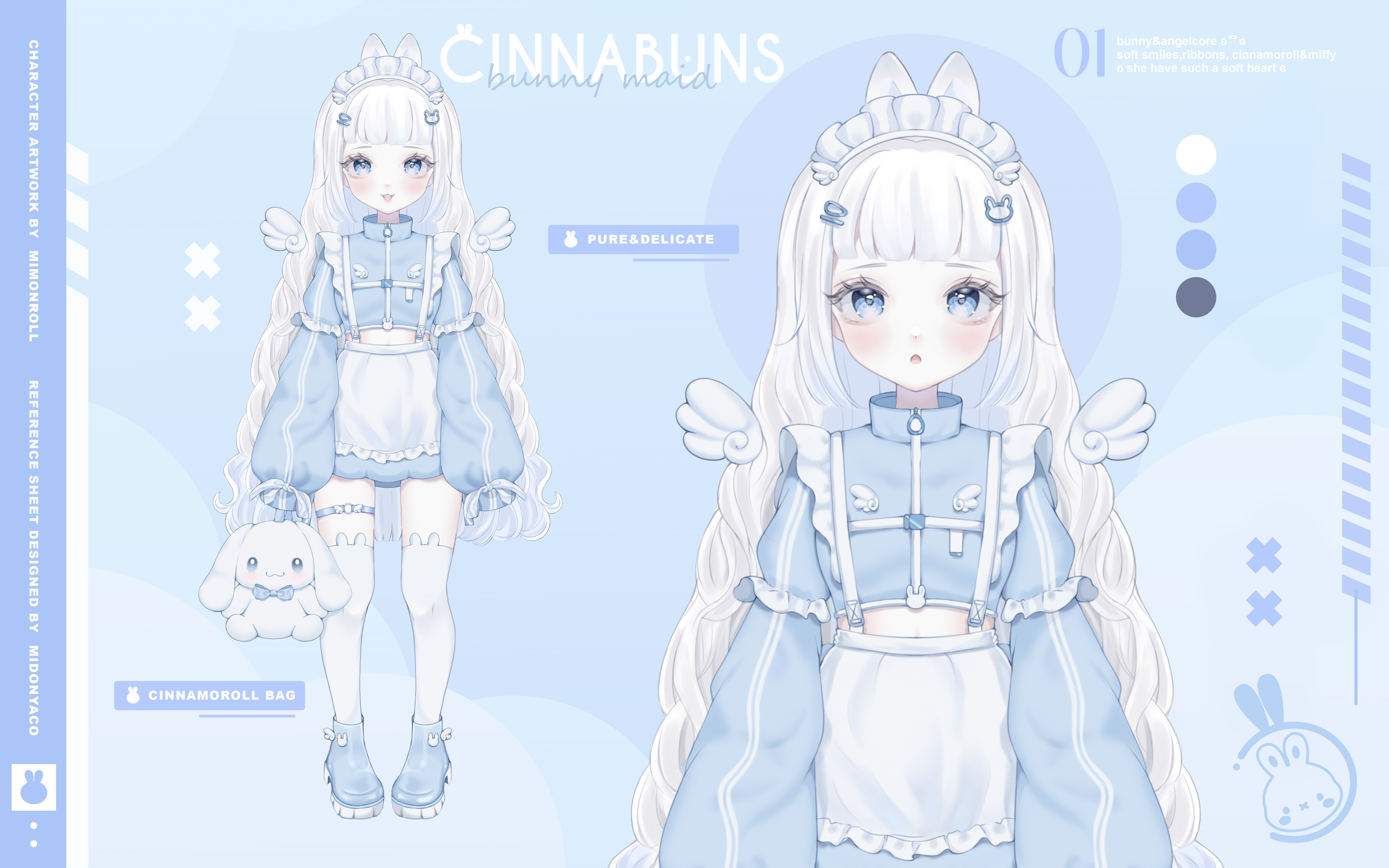 ref sheet commissions portfolio artwork