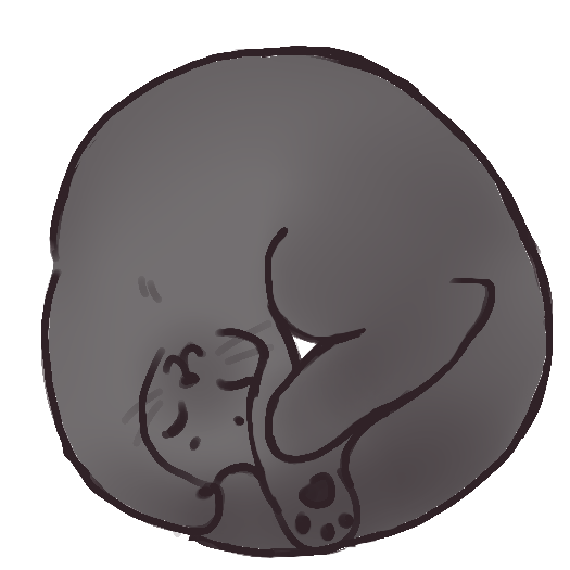 kitty stickers! portfolio artwork