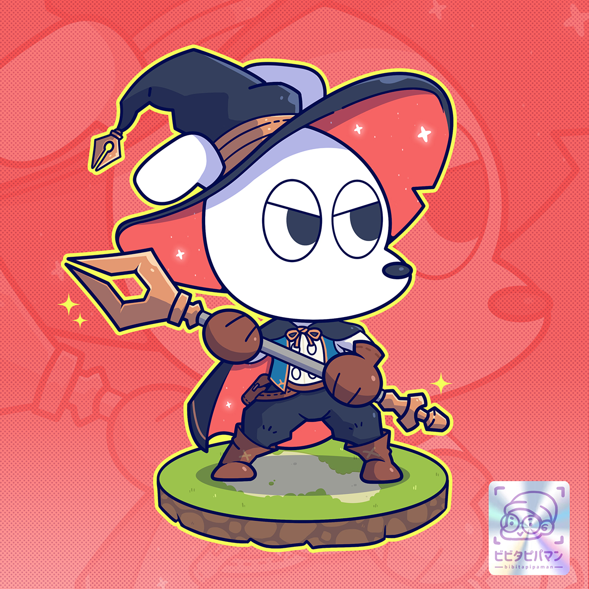 Mage Inuki | Pawsona portfolio artwork