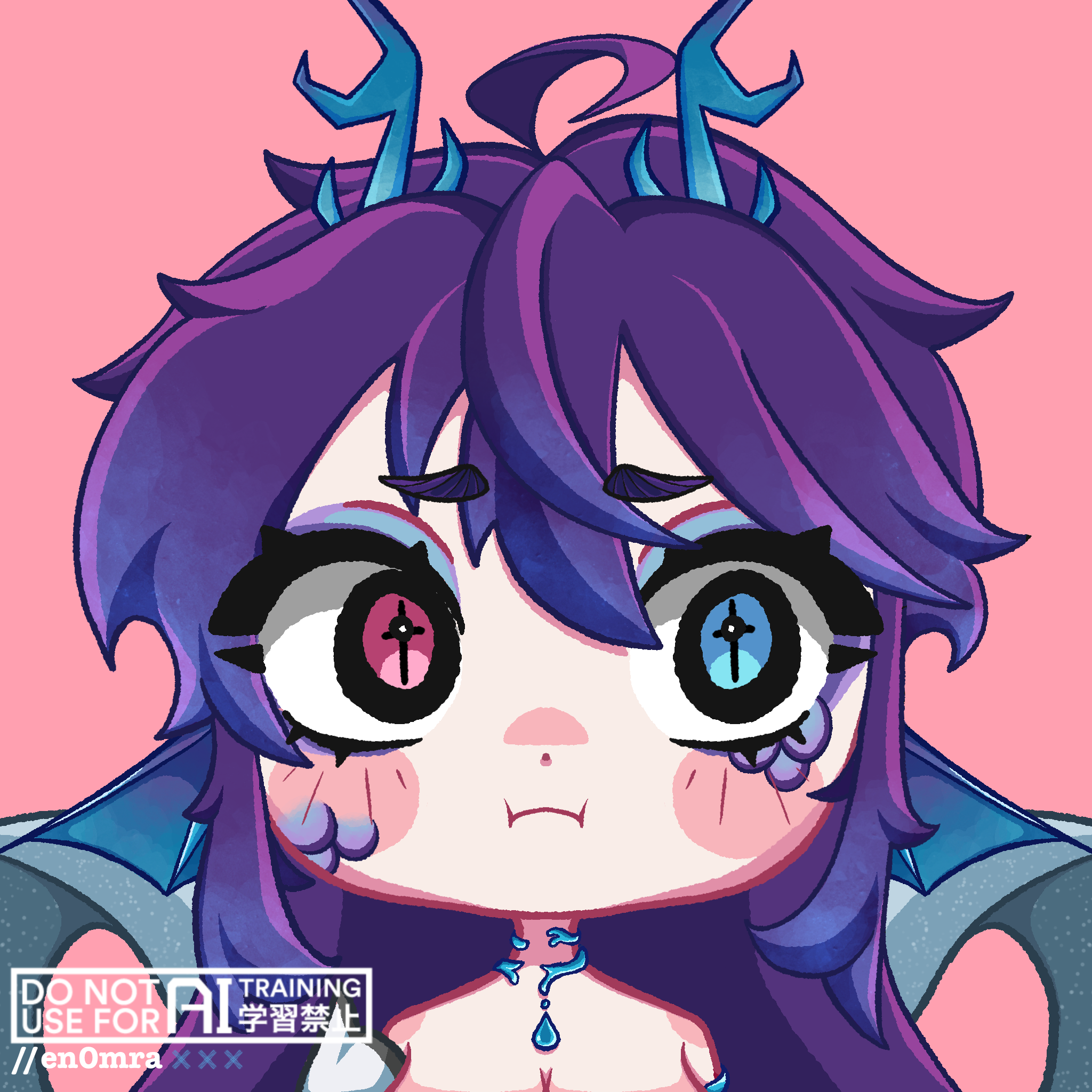 ▶ CRUNCH Chibi Icon for FugueSamurai portfolio artwork