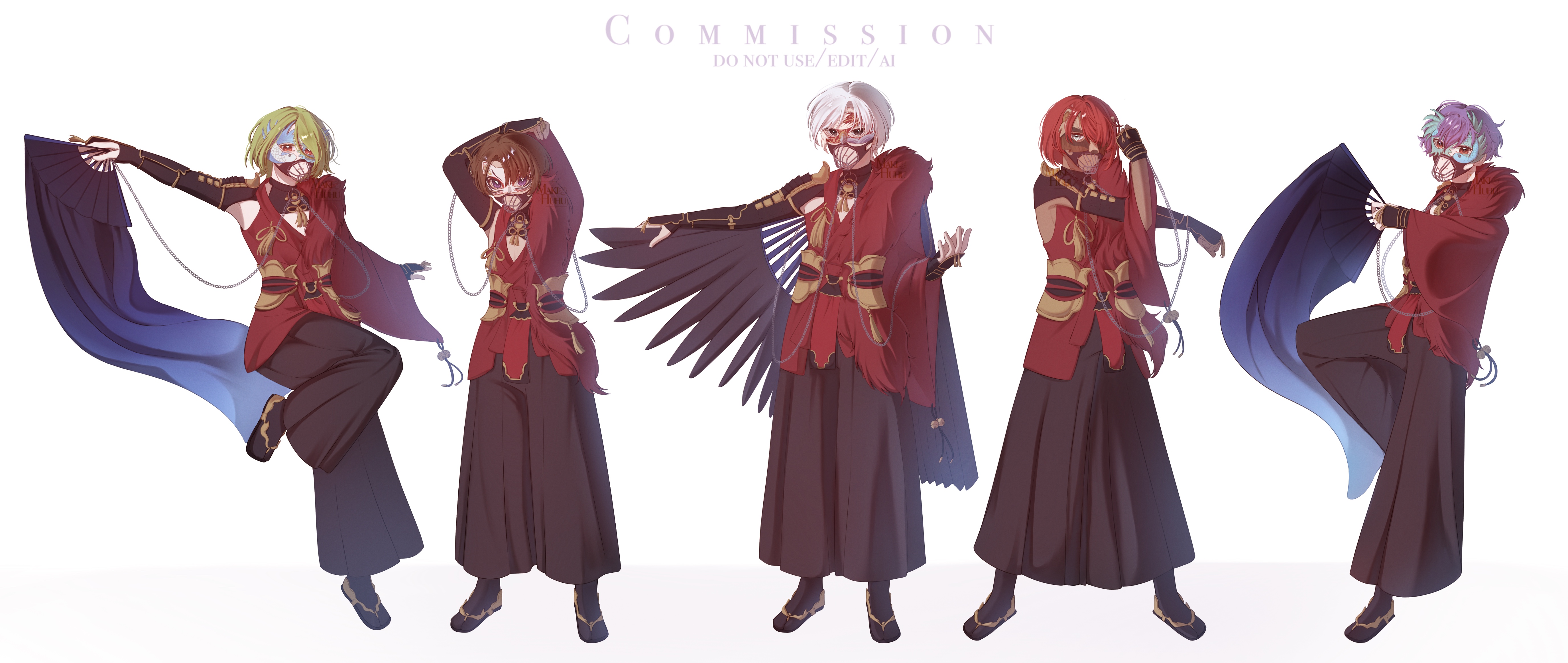 Fullbody commission for Shōhei (FB) portfolio artwork