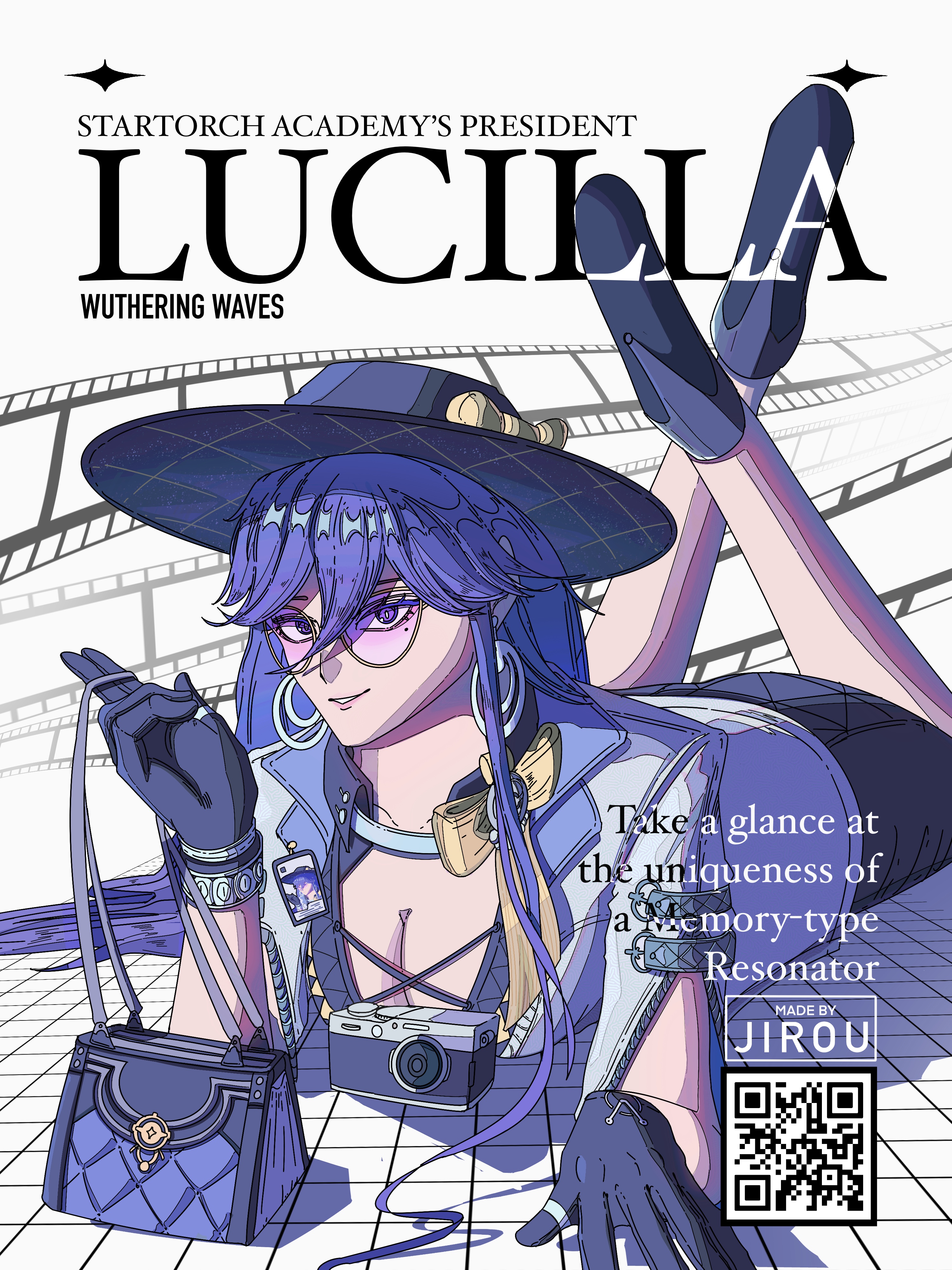 Lucilla (Wuthering Waves) portfolio artwork