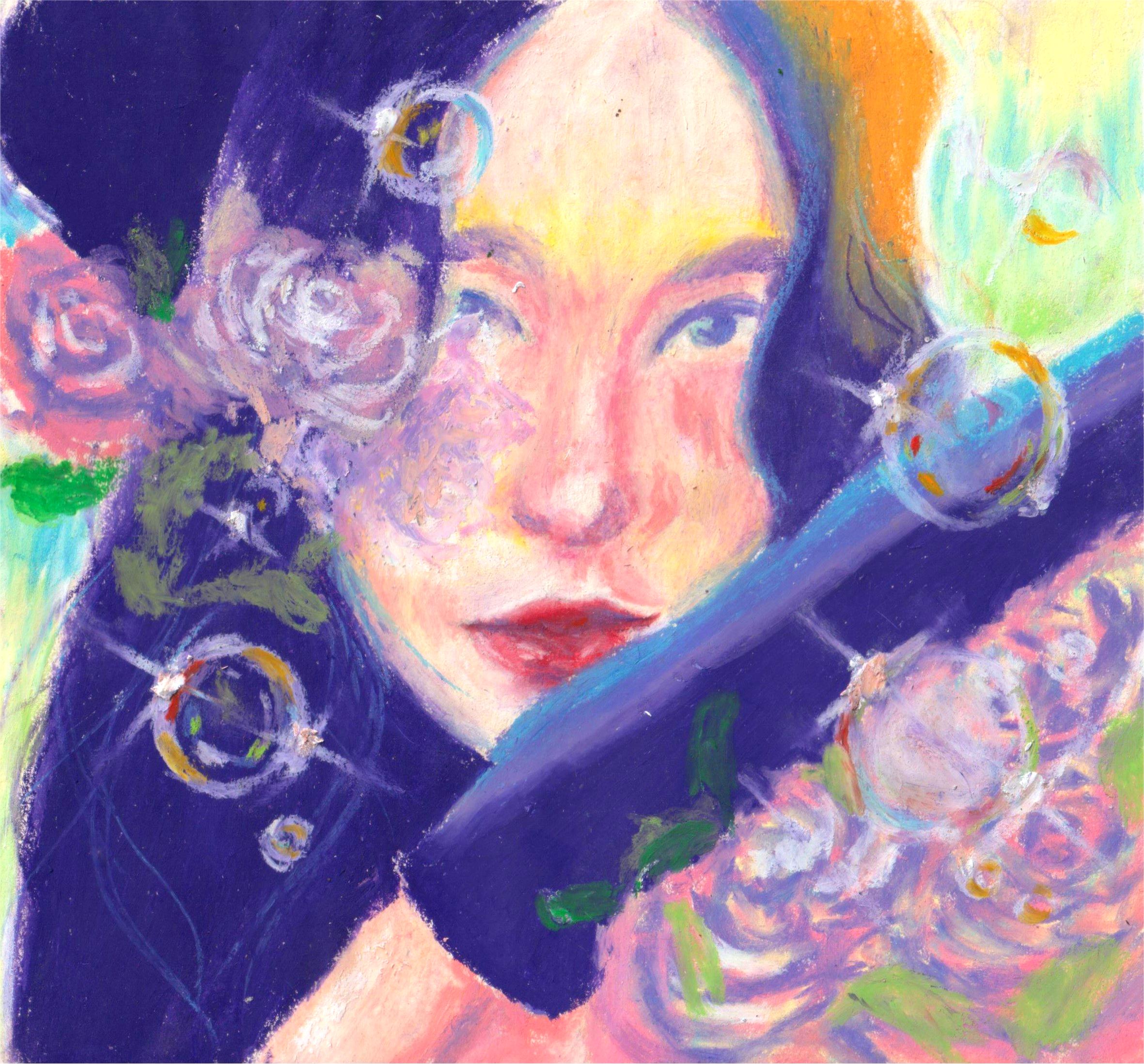 OIL PASTEL COMMISSION portfolio artwork