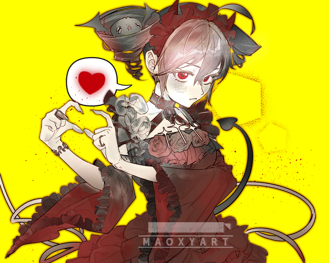 SKEB Manga art style | Half Body portfolio artwork